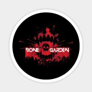 Bone Garden Blood Splatter Magnet